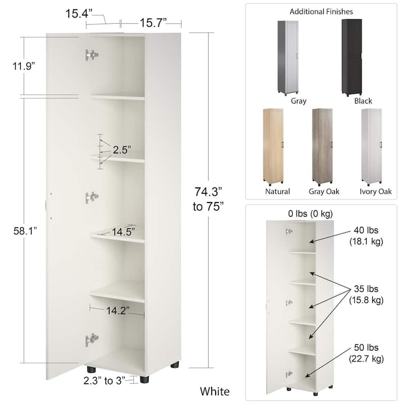 Systembuild Evolution Coyle Utility Storage Cabinet