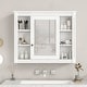 Merax Modern Bathroom Wall Cabinet with Mirror - On Sale - Bed Bath ...