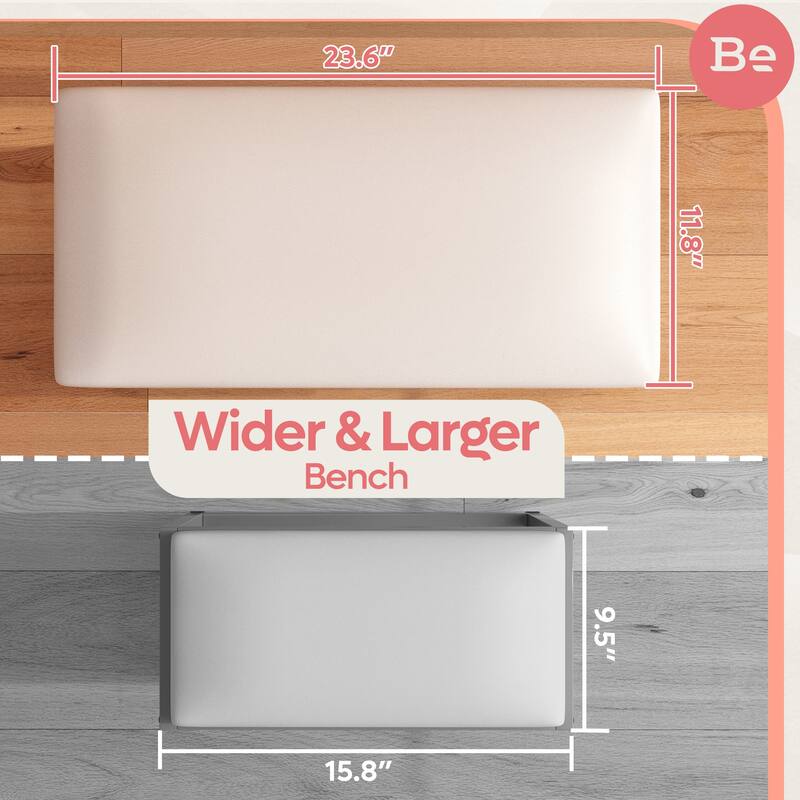 Makeup Vanity Desk Stool Set with Lighted Mirror & USB Power Outlet