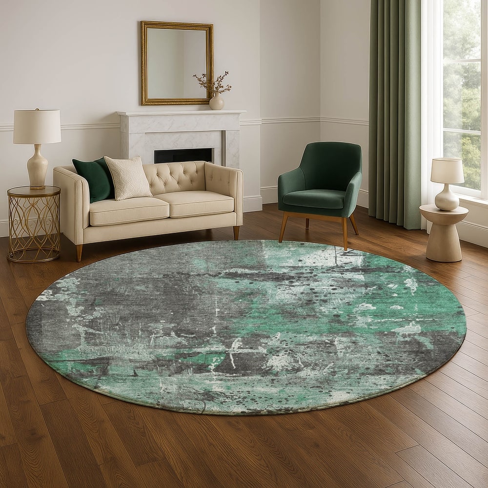 Premium Washable Super Soft Abstract Modern Mayfield Rug