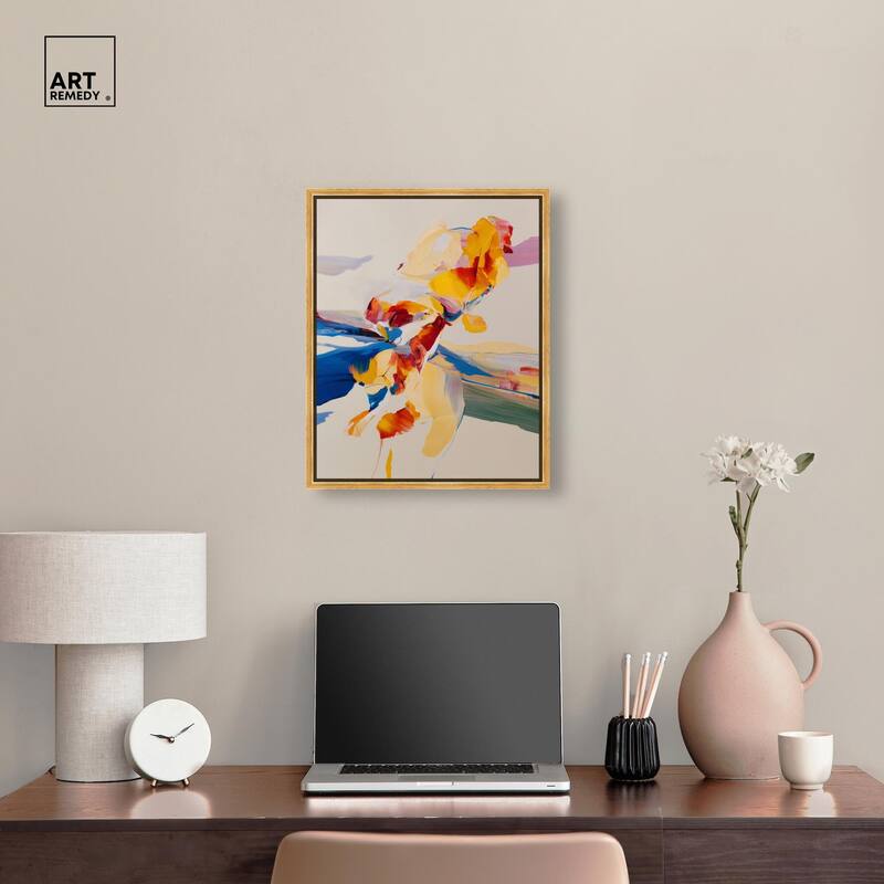 Flippant Bloom III Canvas by Art Remedy