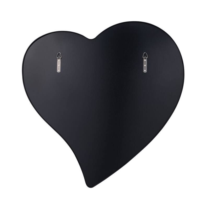 Who Do Ya Love 30x30 Framed Heart Mirror
