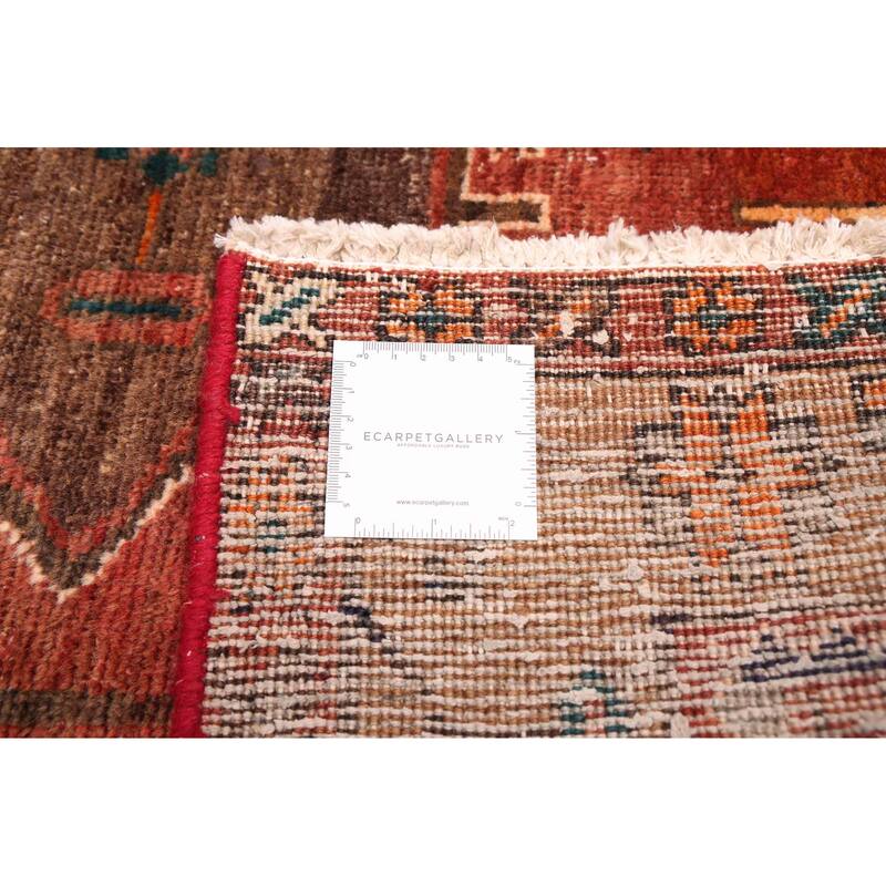 ECARPETGALLERY Hand-knotted Konya Anatolian Red Wool Rug - 3'11 x 13'9