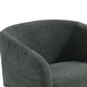 preview thumbnail 153 of 186, Modern Upholstered Barrel Chair Swivel Accent Chair for Living Room