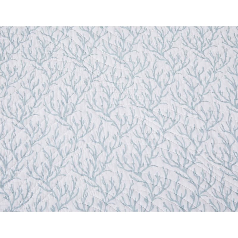 Seafoam Reef Coastal Cotton Quilt Set