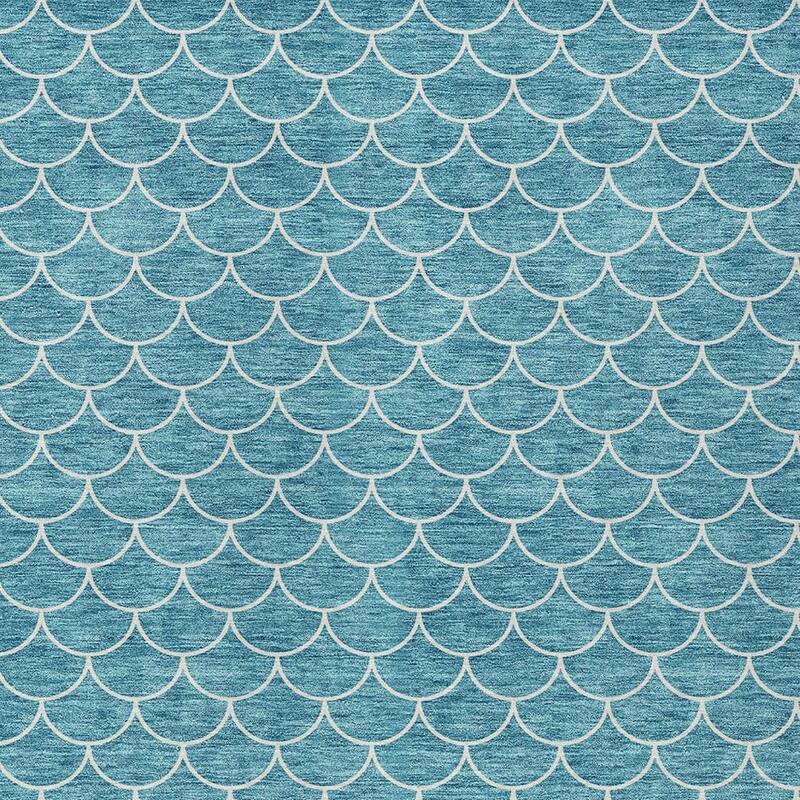 HomeRoots Geometric Transitional Rectangle Outdoor Rug