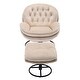 preview thumbnail 85 of 99, Accent chair TV Chair Living room Chair with Ottoman