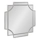 preview thumbnail 51 of 91, Kate and Laurel Minuette Traditional Decorative Framed Wall Mirror 24x24 - Silver