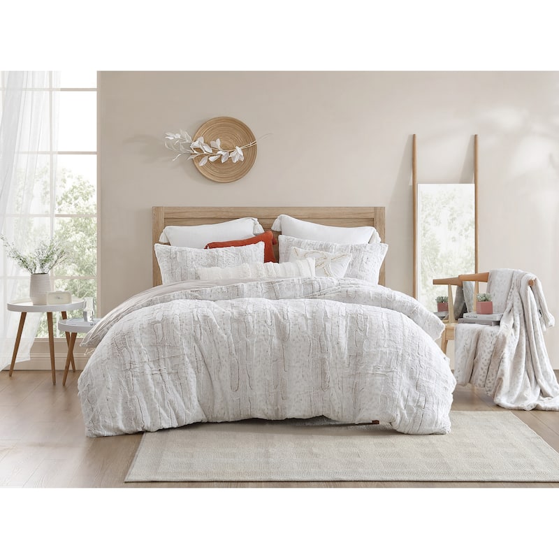 Snow Leopard Comforter Set
