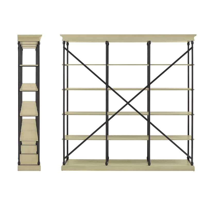 Dubrovnik Cornice Triple Shelving Bookcase