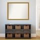 preview thumbnail 91 of 191, Wall Mirror Choose Your Custom Size - Extra Large, Townhouse Gold Wood