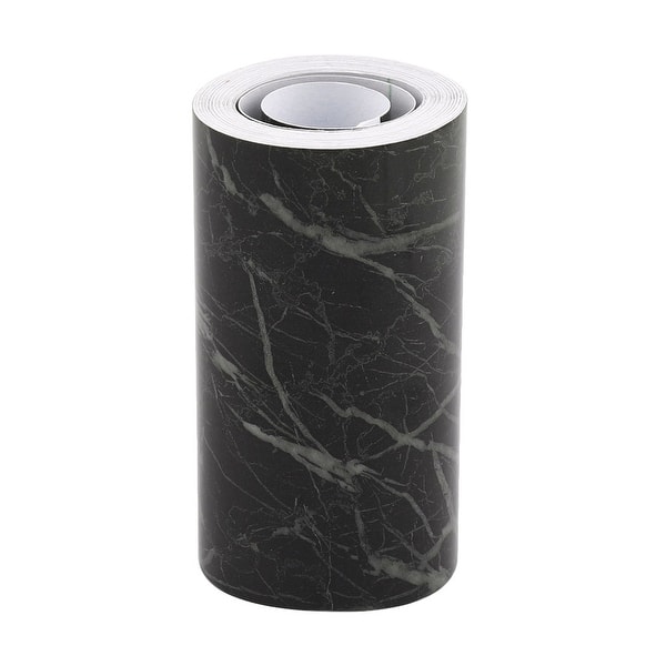 Living Room Floor Self Stick Skirting Wall Waist Line Border Sticker Black Overstock 29306690