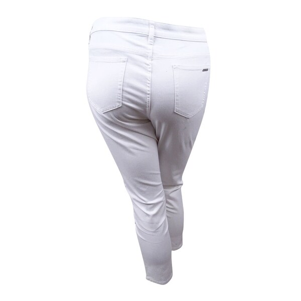 michael kors pants womens silver