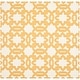 preview thumbnail 19 of 50, SAFAVIEH Handmade Flatweave Dhurries Nicolette Modern Moroccan Wool Rug 6' Square - Ivory/Yellow - Square