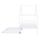 preview thumbnail 12 of 29, Twin Size Metal House Bed with Twin Size Trundle