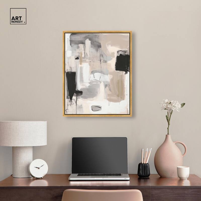 Beauty of Beige II Canvas by Art Remedy