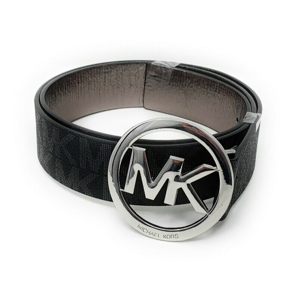 michael kors belt womens grey