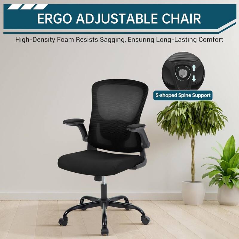 Adjustable Ergonomic Home Office Chair for Computer Working