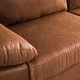 preview thumbnail 27 of 56, OVIOS Mid-Century SUEDE Leather Chaise Reversible Sofa
