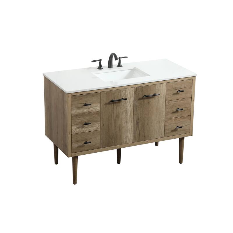 Fern 36 - 48 Inch Single Bathroom Vanity