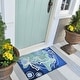 preview thumbnail 14 of 19, Lush Decor Capri Jelly Fish Indoor/Outdoor Rug Ocean 2' x 3'