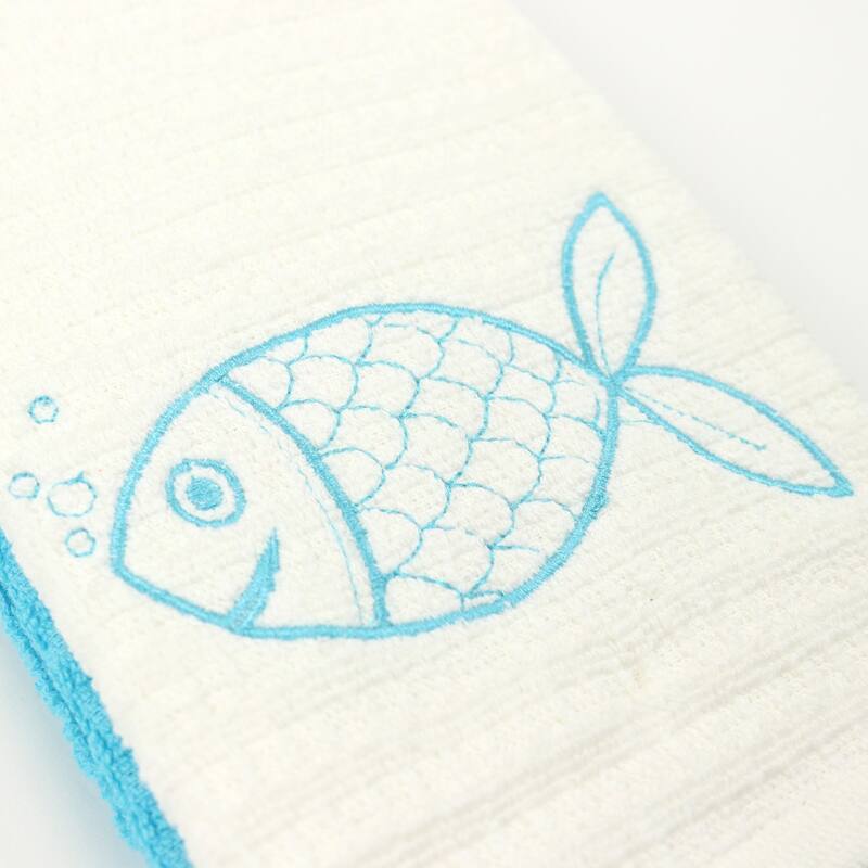 The Sloppy Chef Embroidered 2-Piece Kitchen Towels - 16x26