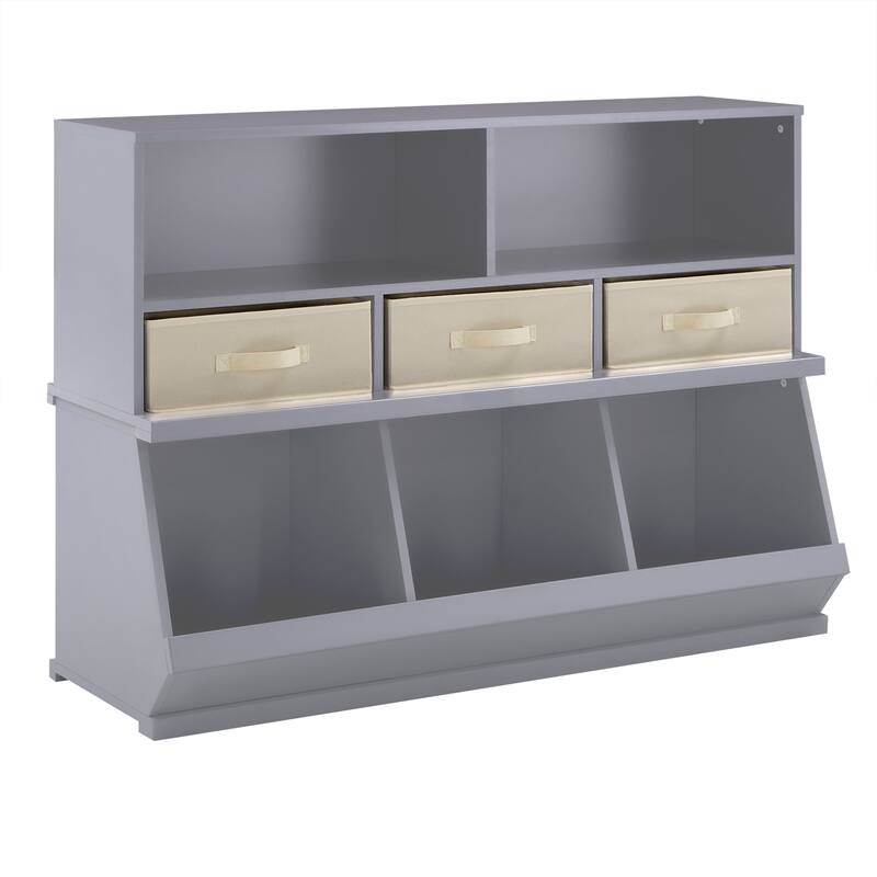 Riley Modular Stacking Storage Bins by iNSPIRE Q Junior