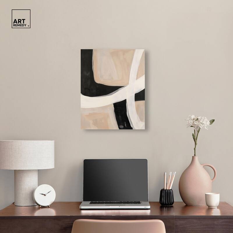 Subline Strokes I Canvas by Art Remedy, Gallery Wrapped