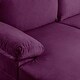 preview thumbnail 43 of 68, Modern XL Velvet Upholstery U-shaped Sectional Sofa