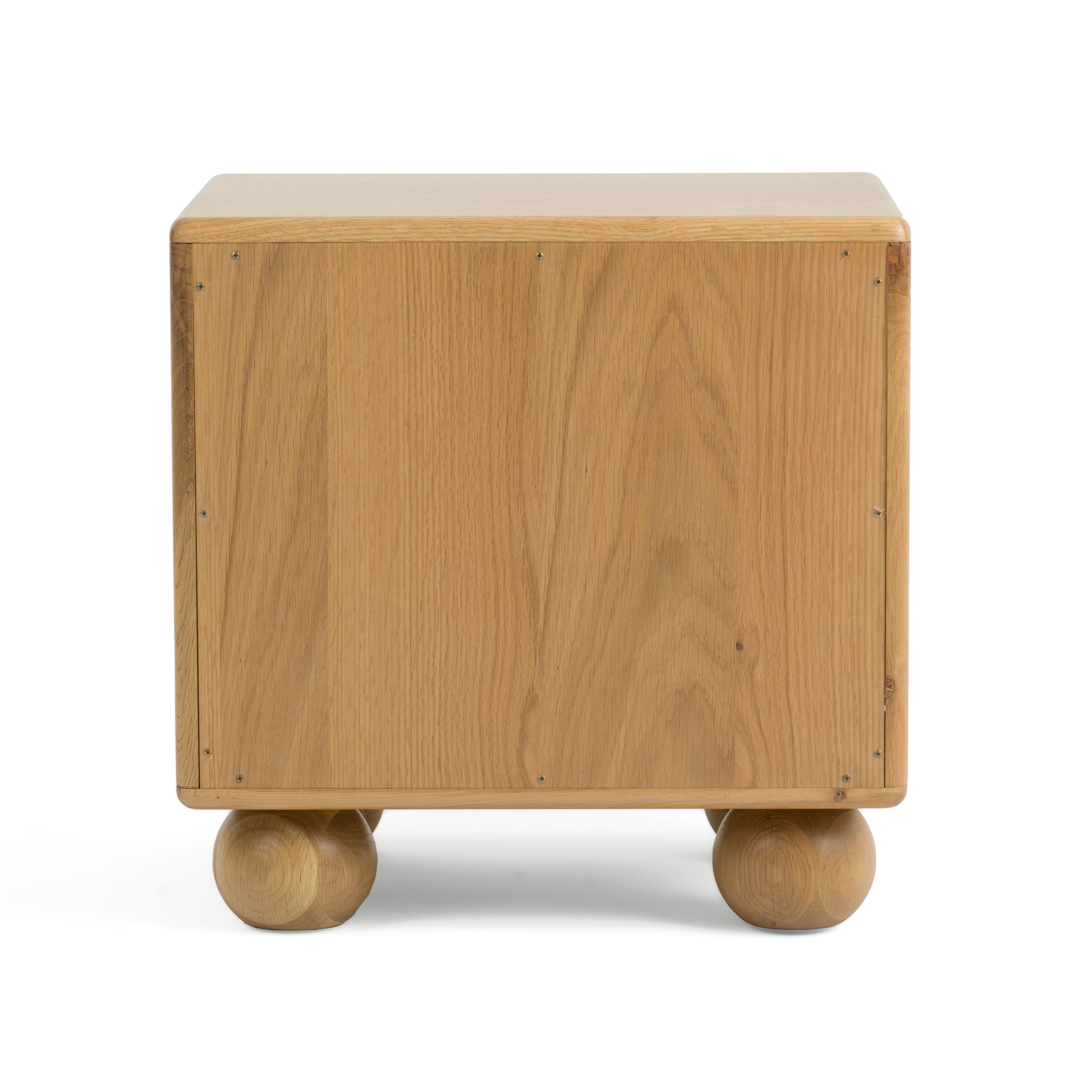 Modrest Winters Modern Oak Nightstand | Natural Wood