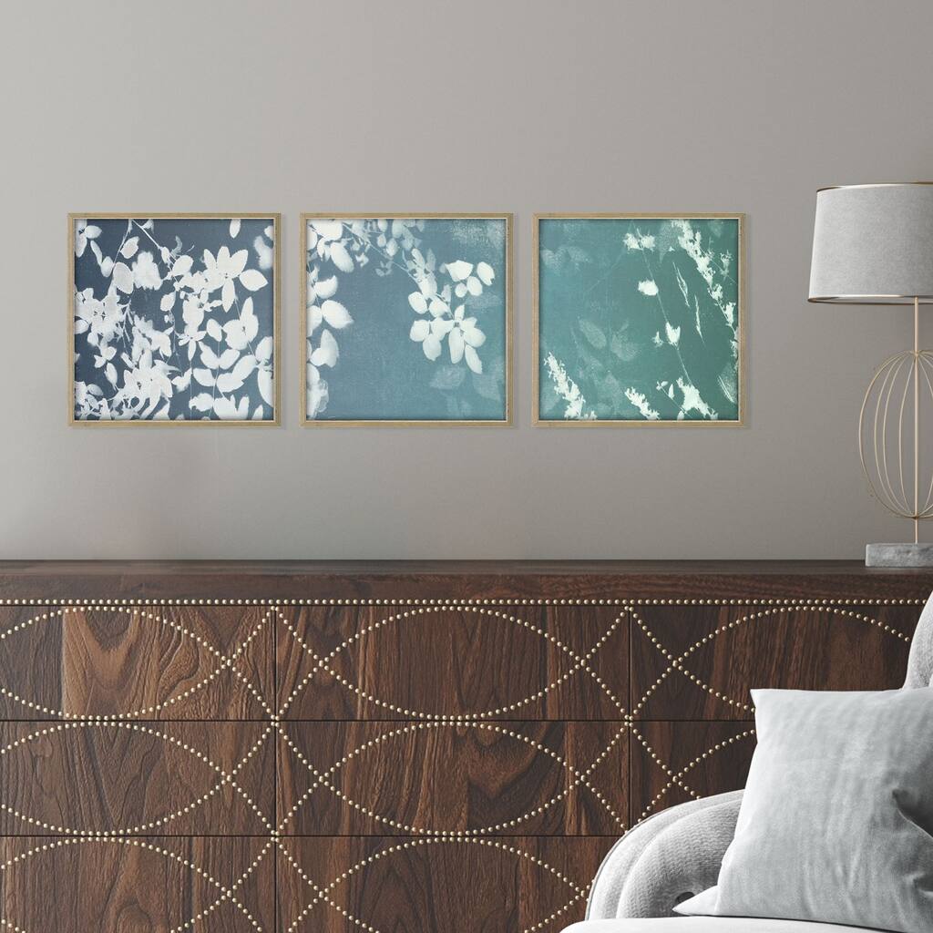 Paragon Still Floral I Framed Art - Set of 3