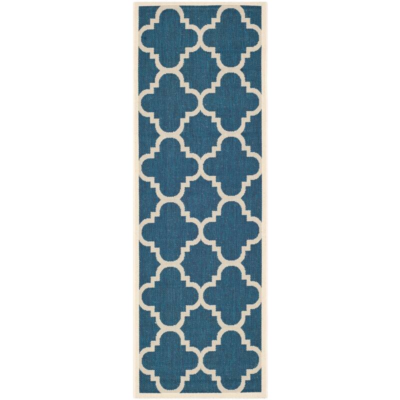 SAFAVIEH Courtyard Maryanne Indoor/ Outdoor Waterproof Patio Backyard Rug
