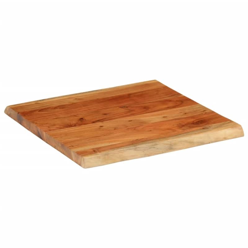 vidaXL Table Top Replacement Board Tabletop Accessory Solid Wood Live Edge