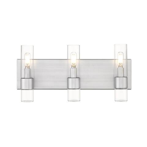 Ove Decors Ivy III 3-Light LED 17.7 in. Vanity Fixture in Brushed Nickel, Bulbs included