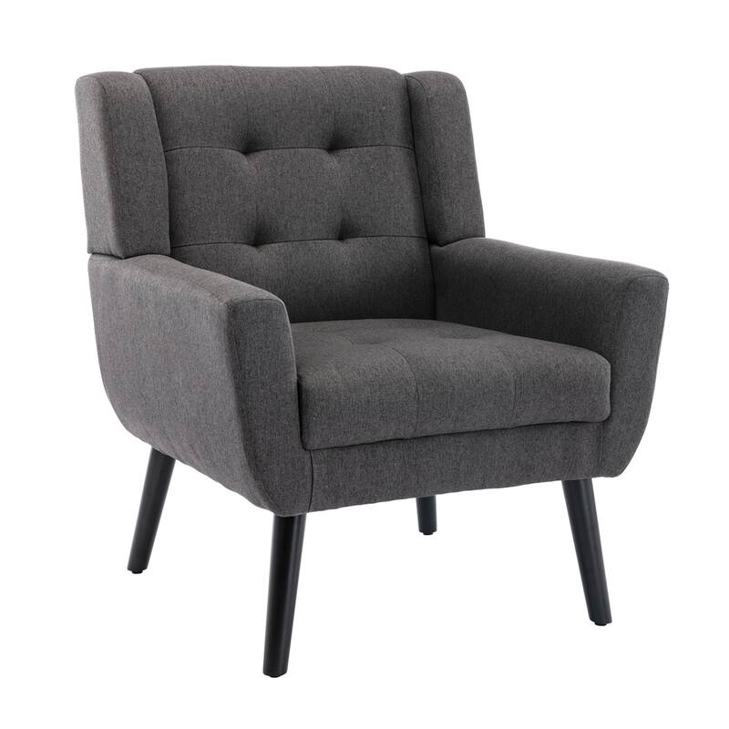 Soft Velvet Ergonomics Accent Chair
