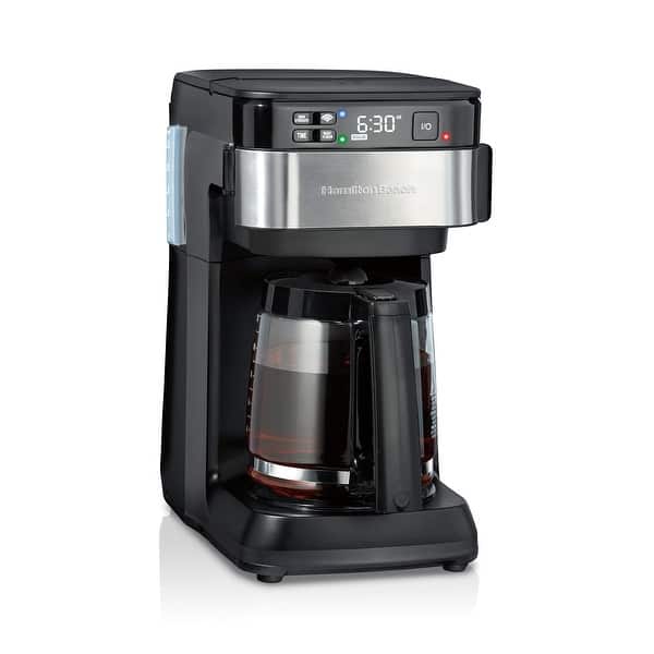Works with Alexa Smart Coffee Maker, Programmable, 12 Cup Capacity, Black  and Stainless Steel (49350R) - On Sale - Bed Bath & Beyond - 40376965