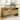 Modern Minimalist 4-Door Sideboard Cabinet with Open Shelf by Harper&Bright Designs