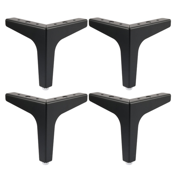 4pcs Metal Furniture Legs Feet Cabinet Worktop Shelves Bed