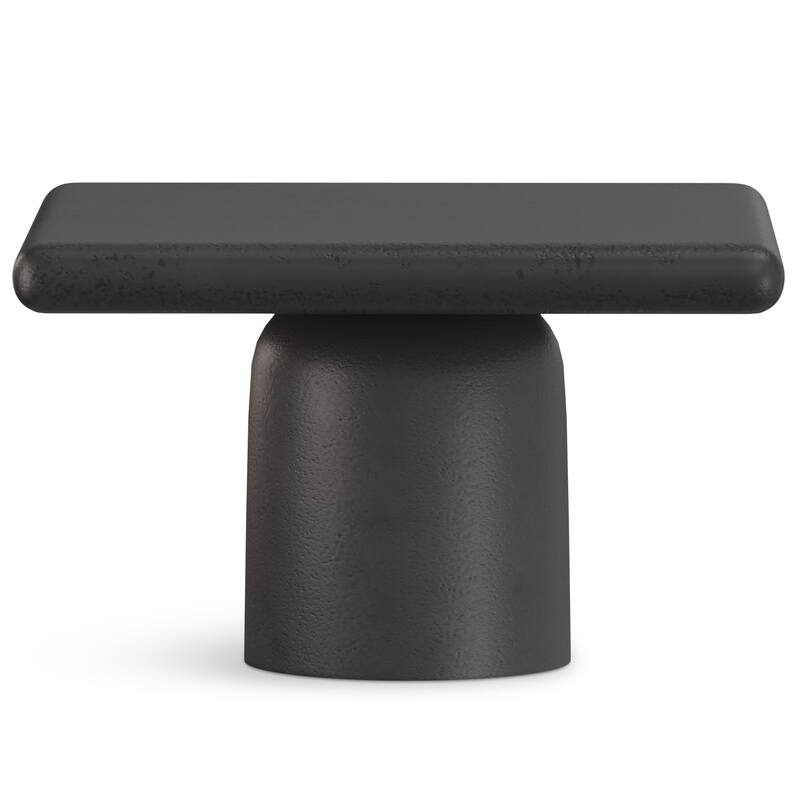 Simpli Home Zachary 21" Wide Contemporary Cast Aluminum Coffee Table 2 Piece Set in Multi Fully Assembled - 21 inch Wide