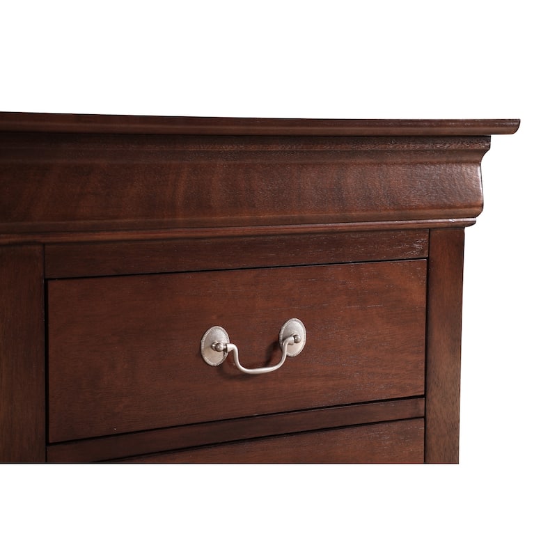 Cappuccino Nightstand 24x22x16 with One Spacious Drawer, Compact Bedside Table for Storage and Rich Modern Bedroom Accent