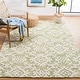 preview thumbnail 6 of 86, SAFAVIEH Handmade Blossom Linna Modern Floral Wool Rug 8' x 10' - Light Green/Ivory - Rectangle