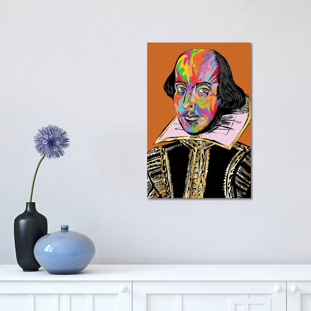 iCanvas "Shakespeare" by TECHNODROME1 Canvas Print