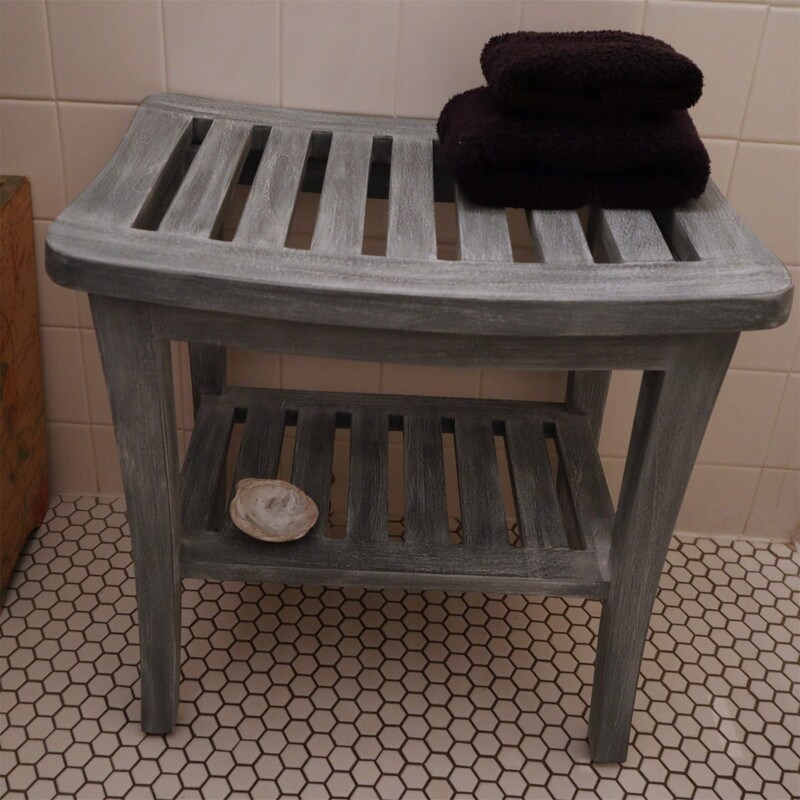 Campbelltown teak shower bench clearance