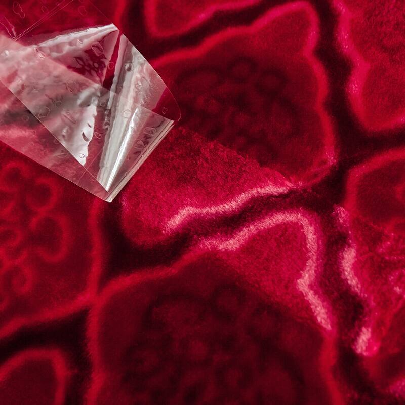 Luxury Heavy Thick Plush Blanket 2 Ply A&B Disign For Winter