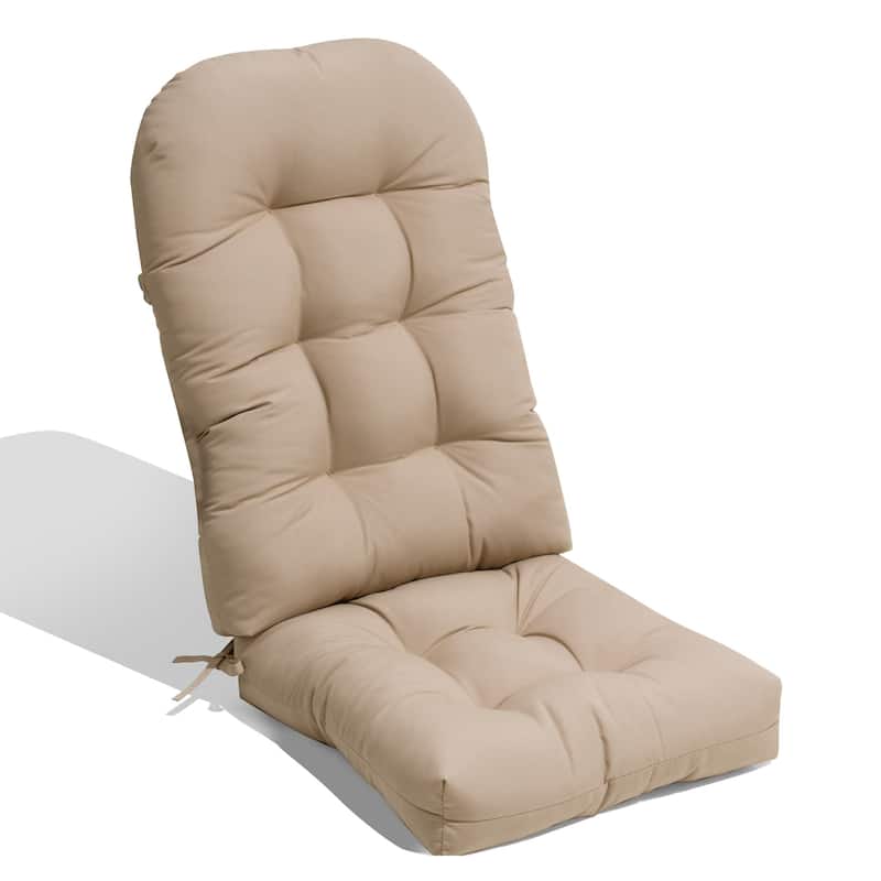 Outdoor Adirondack Chair Cushion Rocking Chair Cushions Thickened Patio Chair Pad with Sunbrella