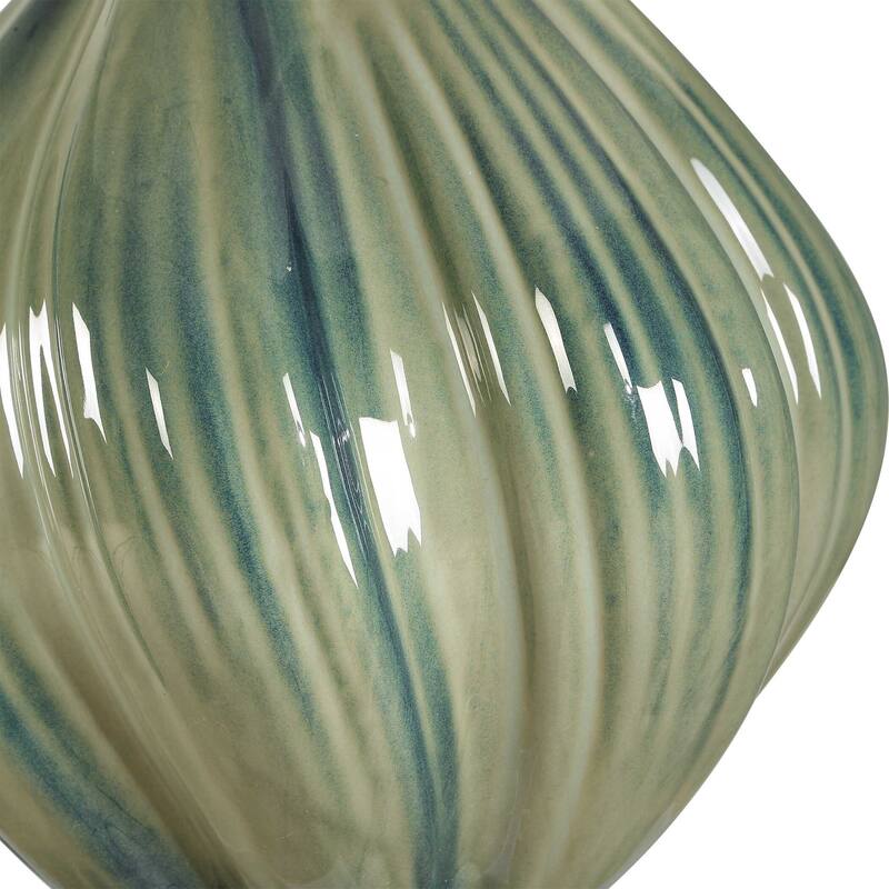 Uttermost Tausha Green Table Lamp - 18.00" W x 25.50" H x 18.00" D