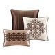 preview thumbnail 15 of 13, Madison Park Princeton 7 Piece Jacquard Comforter Set