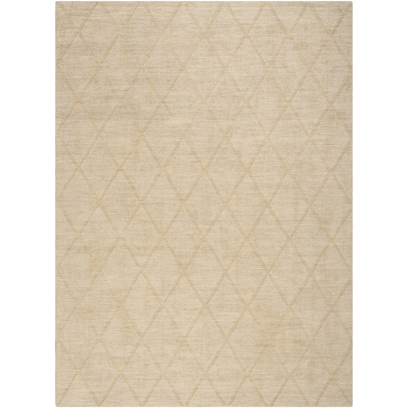 Nourison Wool Haven Indoor only Diamond Wool Area Rug
