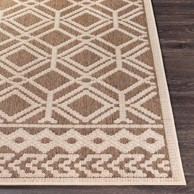 Margeaux Indoor/ Outdoor Nordic Diamond Area Rug