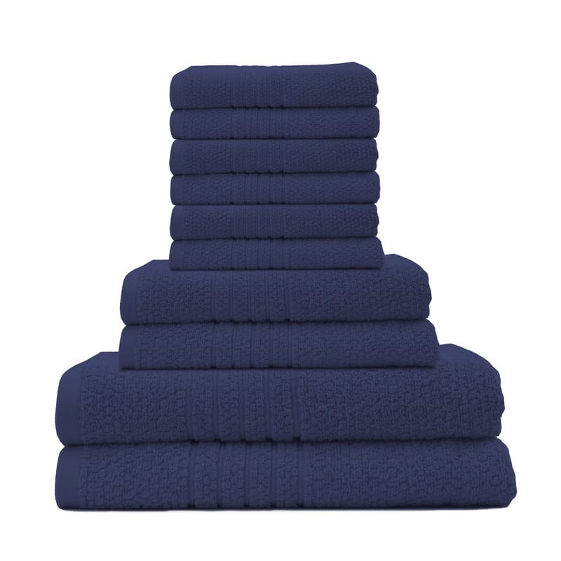 Softee 10-Piece 100 Cotton Bath